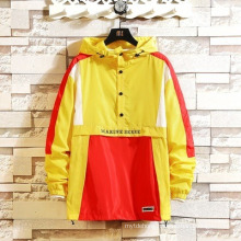 Spring and Autumn Color Matching Sports and Leisure Student Jacket